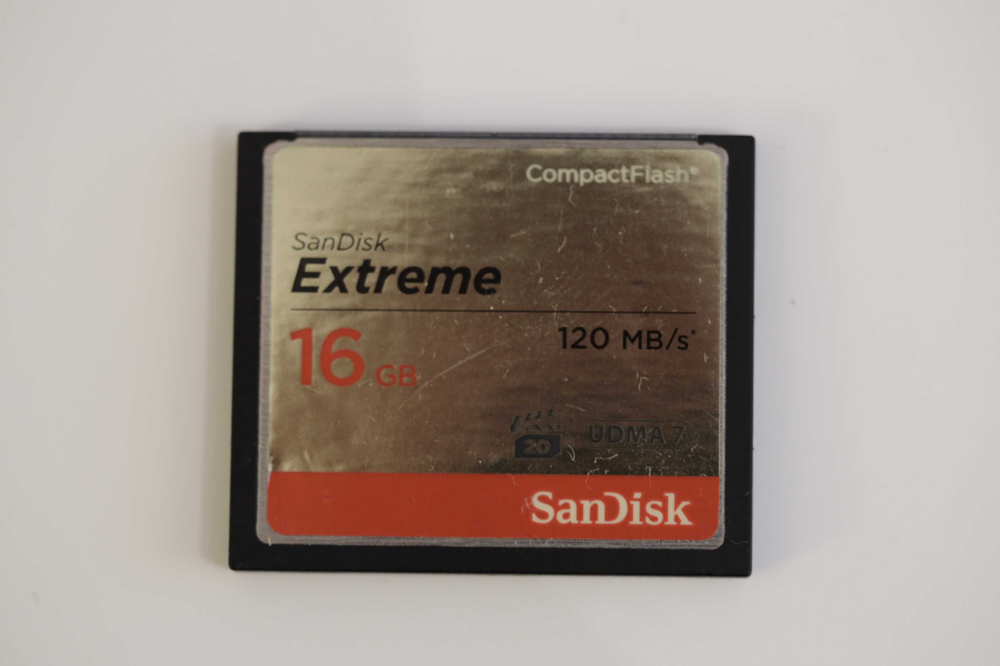 Karta pamięci sandisk extreme  cf 16 GB