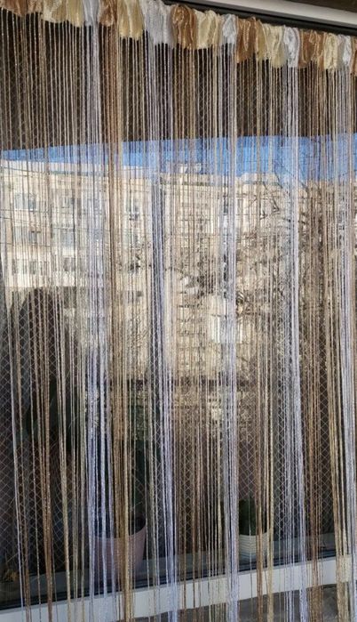 Тюль нитки (дощ)