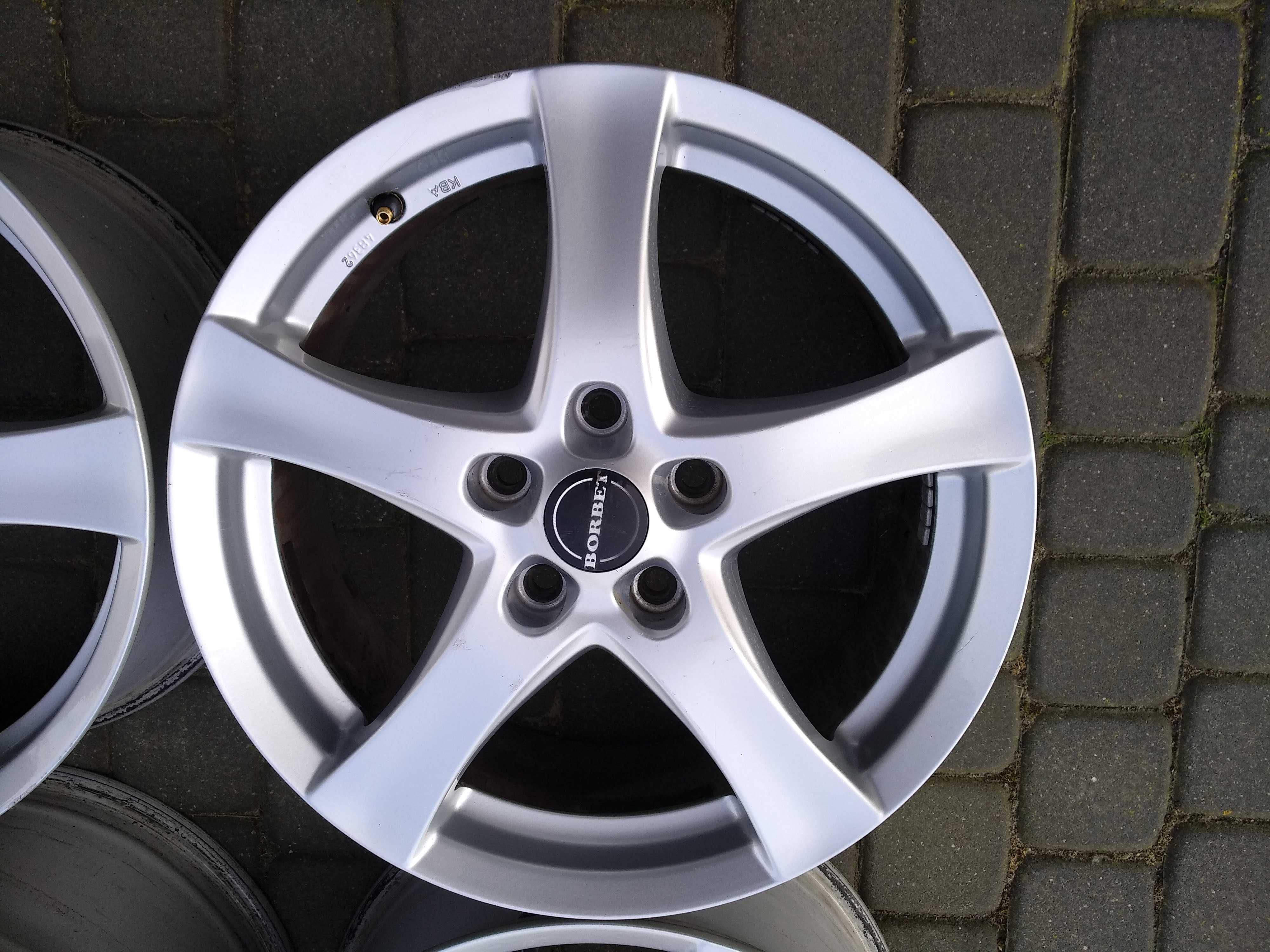 Alufelgi 17" Borbet 5x114 ET50 Toyota Hyundai Kia i inne