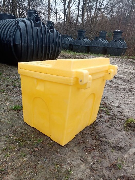 Pojemnik na piach i sól, skrzynia, piasek 250L
