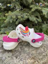 Кроксы единорог пони crocs unicorn 22 23 24 25 26 27 28 29 30 32 33