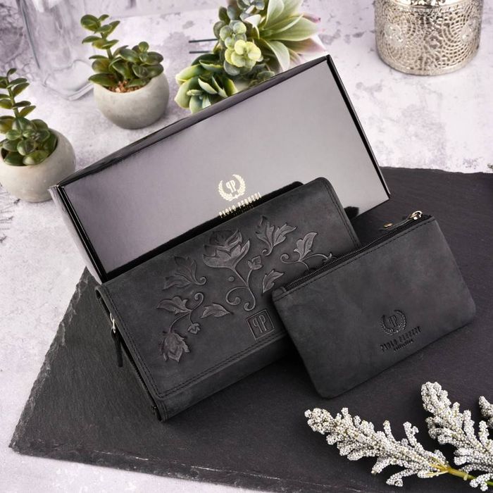 zestaw prezentowy zup-37-bl portfel t-05 i etui t-51