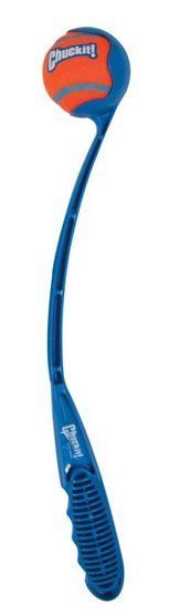 Zestaw dla psa do aportu - Wyrzutnia 45,5cm i Piłka 6,5cm Chuckit! 18M