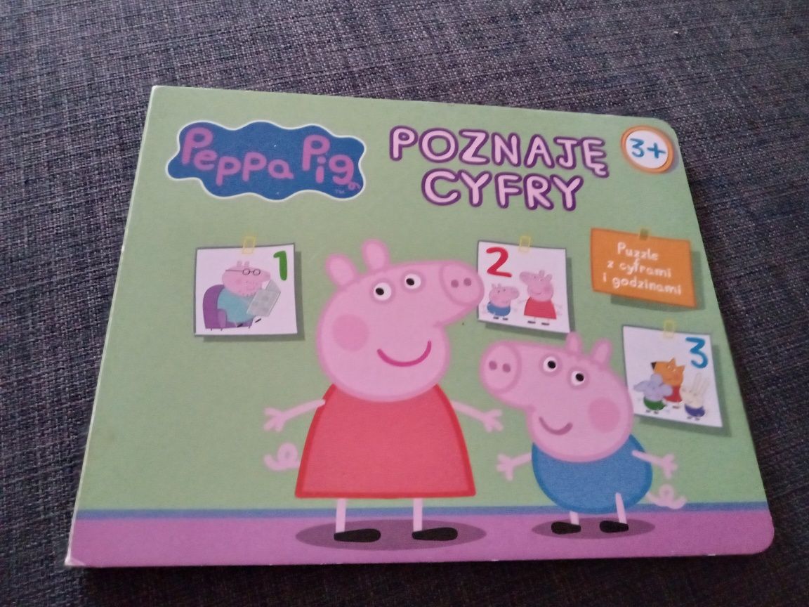 Peppa poznaje cyfry książka