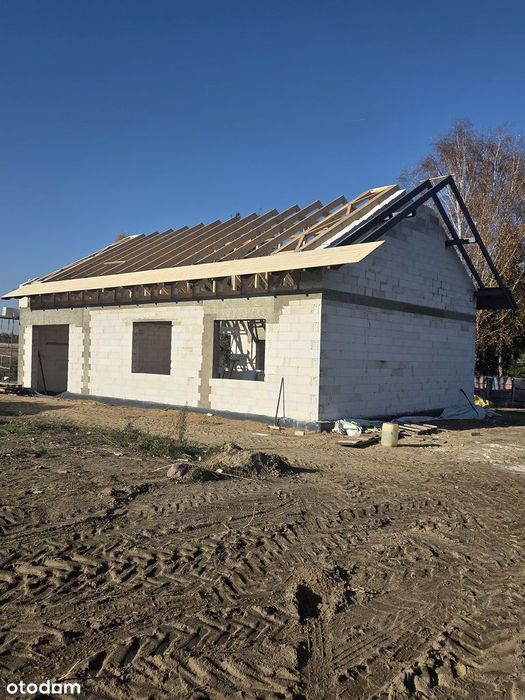 Na sprzedaż dom w stanie deweloperskim w Kunowicach
