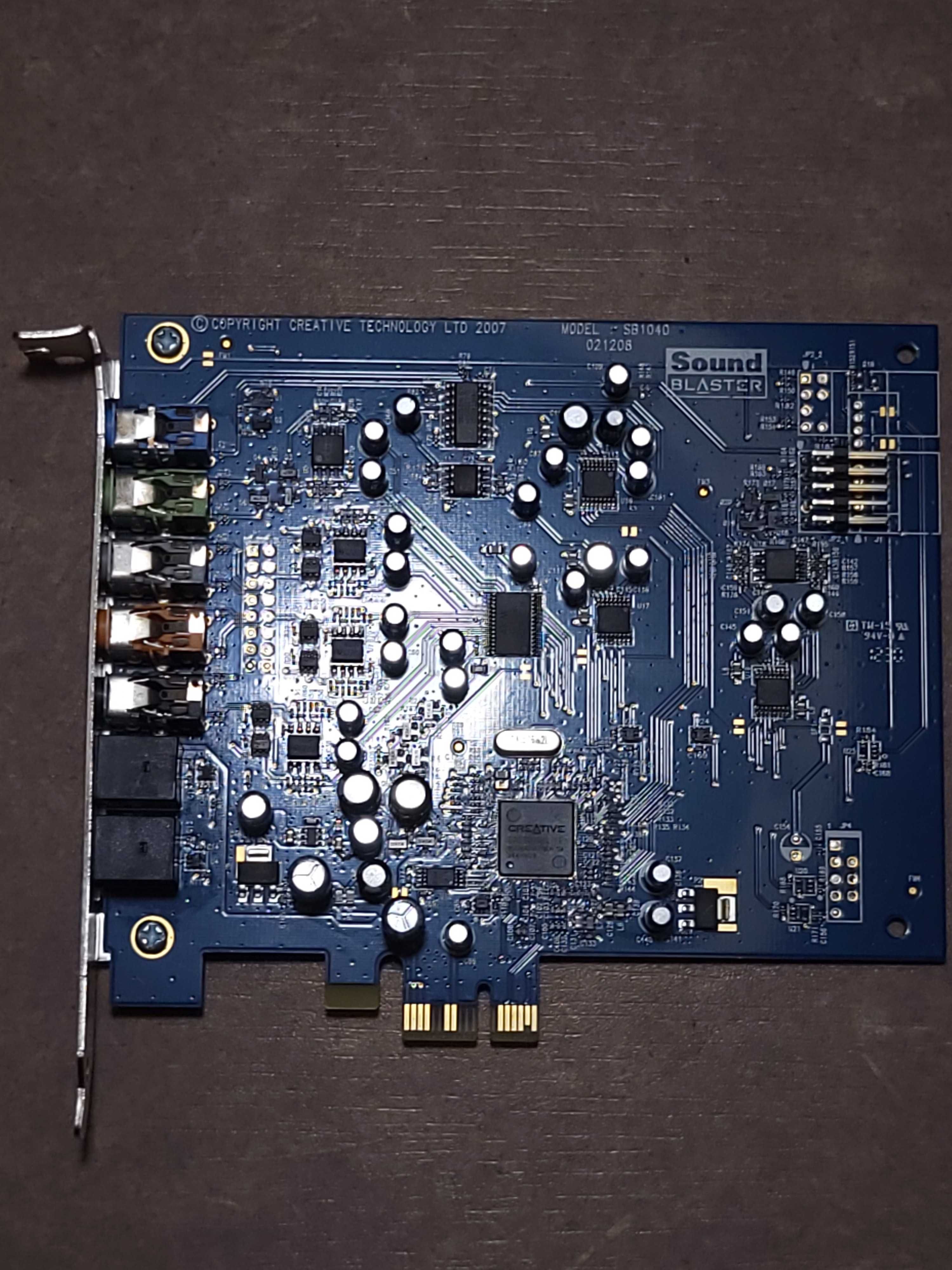 Soundblaster thx karta dźwiękowa 2 szt