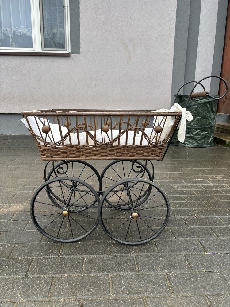 Wózek dla lalek vintage