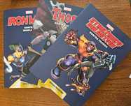 MARVEL 3 komiksy Iron Man, Thor, Strażnicy Galaktyki