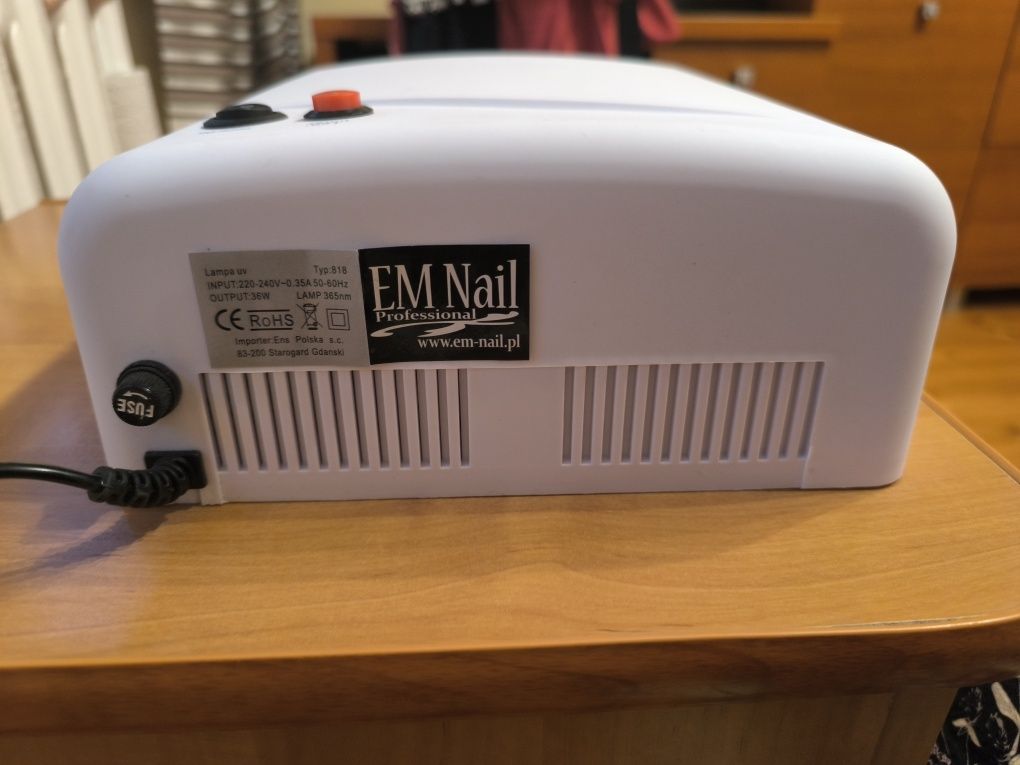 Lampa UV EM Mail Profeessional do paznokci