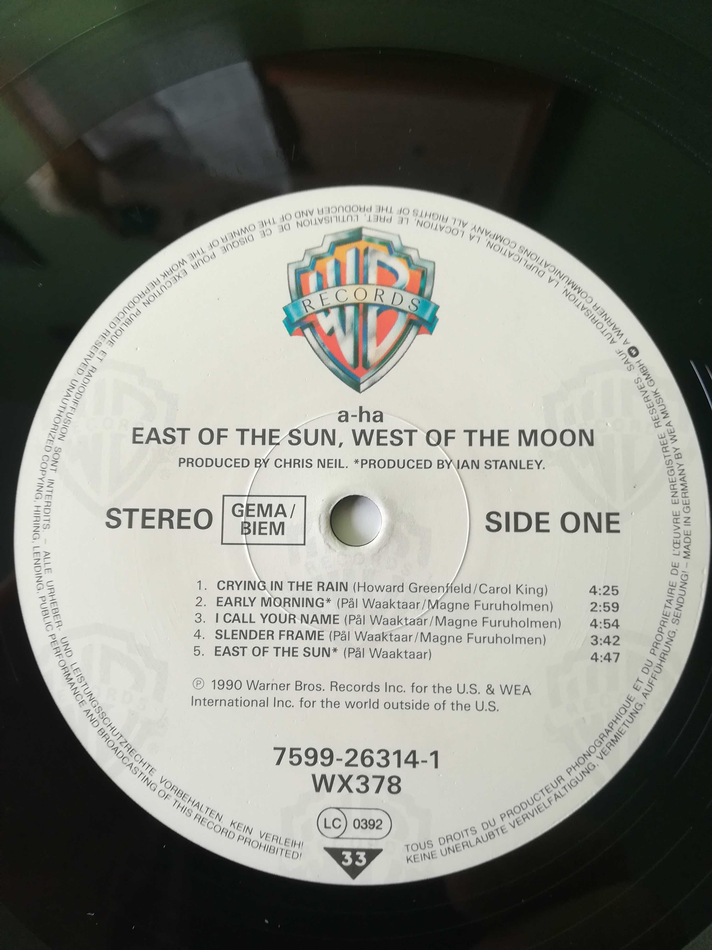 a-ha East Of The Sun West Of The Moon winyl pierw. wyd. EUR  EX+