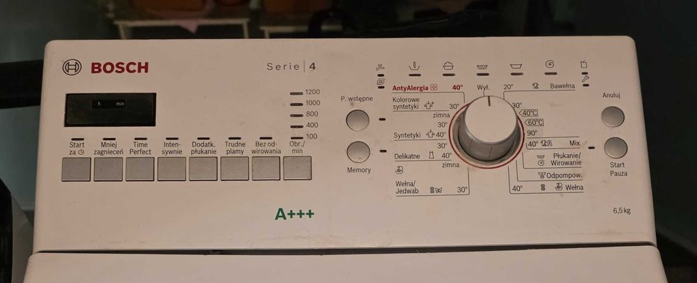 Pralka ładowana od góry