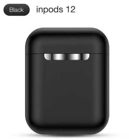 Airpod I12 tws - Bluetooth 5.0 . Branco/Preto