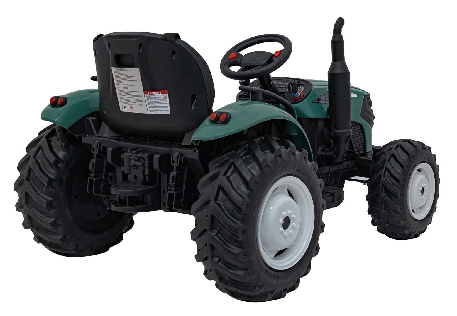 190W 6-8 km/h Traktor Na Akumulator HC-306 Ciemno Zielony 24V
