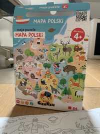 Nowe puzzle edukacyjne Czuczu Mapa Polski