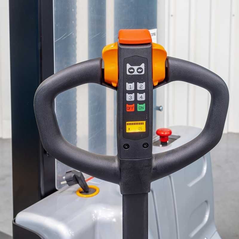 Elektryczny wózek podnośnikowy paleciak ESP1236 Udźwig 1200kg 3,6m