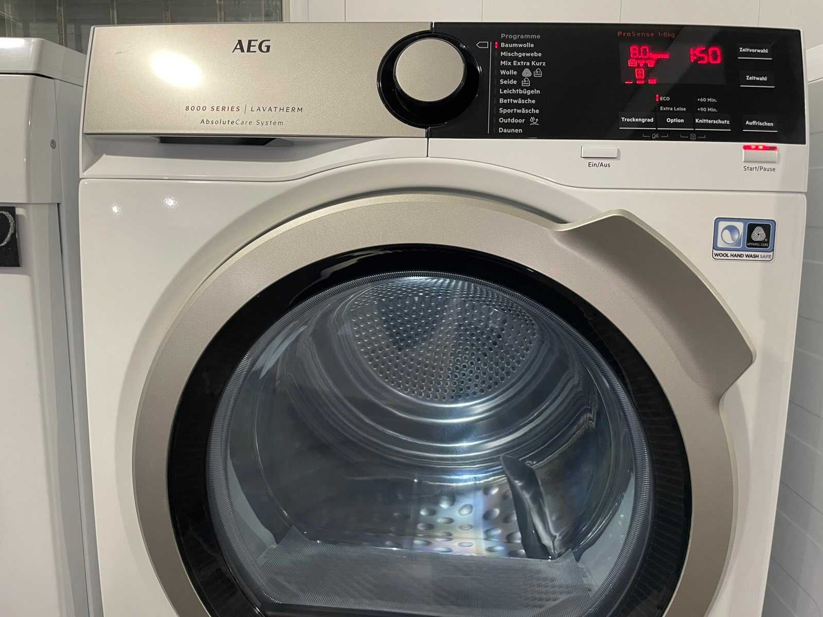 Сушильная машина AEG 8 кг. Германия компрессорного типа Доставка