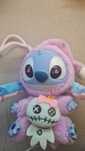 Stitch brelok oczy serca z lalką