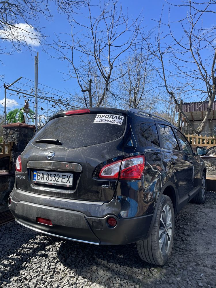 NISSAN qashqai +2 шкіряний салон