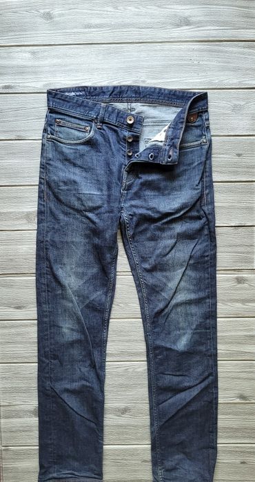 Spodnie jeansowe Pelle Pelle męskie proste straight fit jeansy M 32/32
