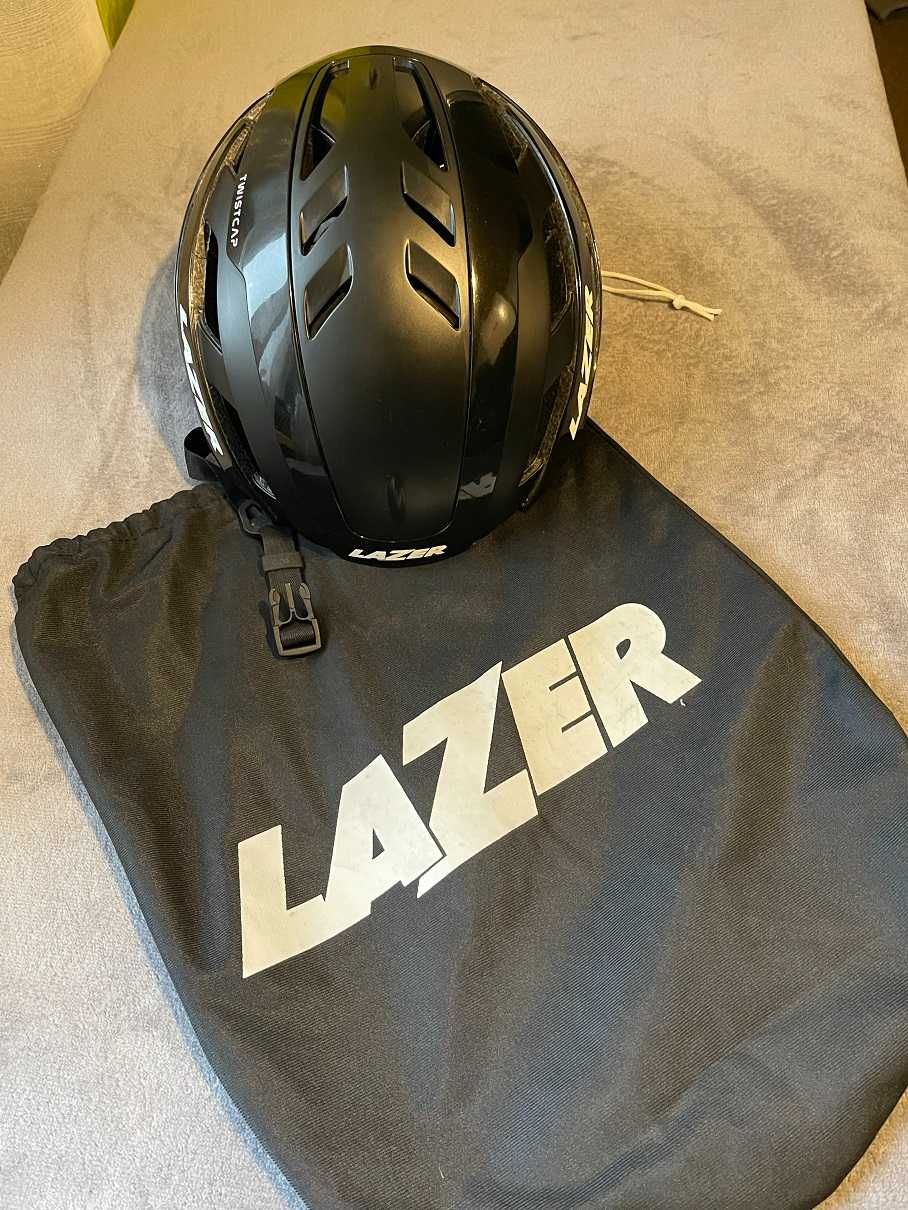 Kask rowerowy Lazer Century, roz.L; LED