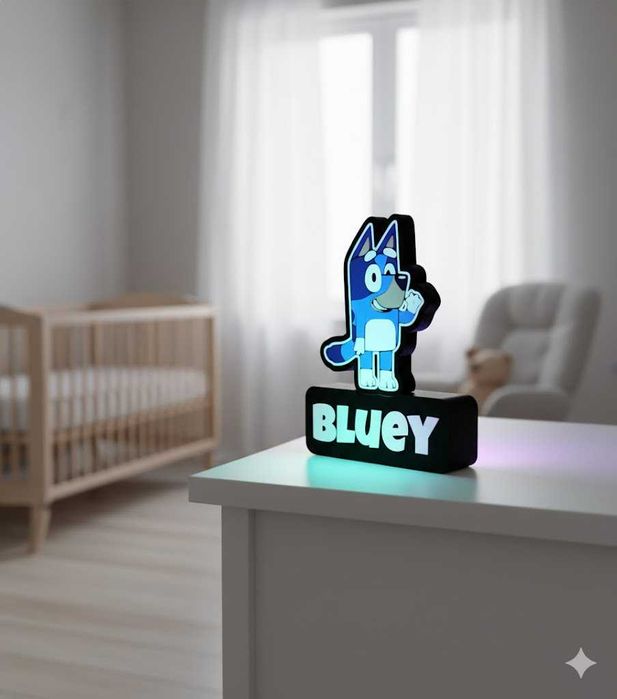 Luz de presença - Luminária decorativa Bluey Bingo