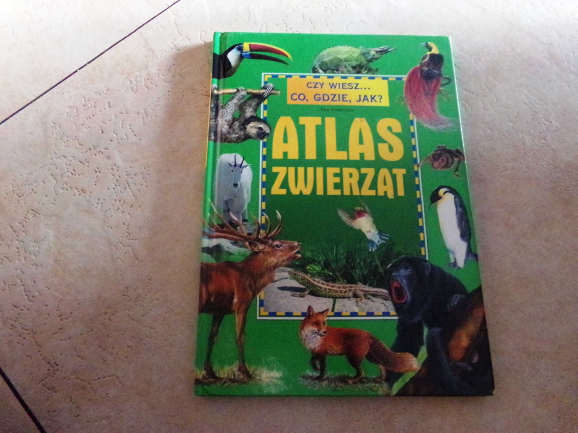 Zestaw encyklopedii zwierząt, Atlas zwierząt
