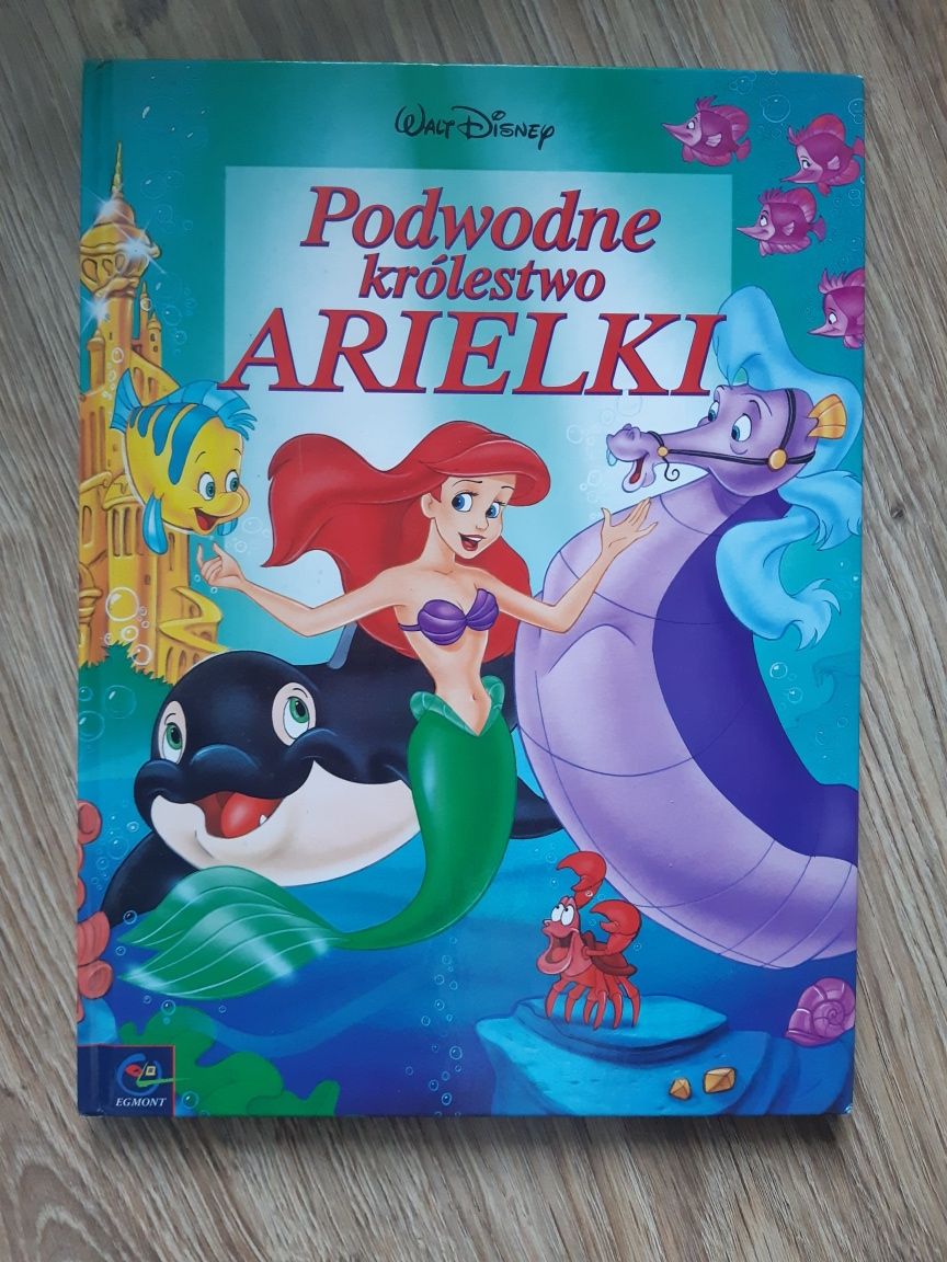 Disney podwodne królestwo arielki