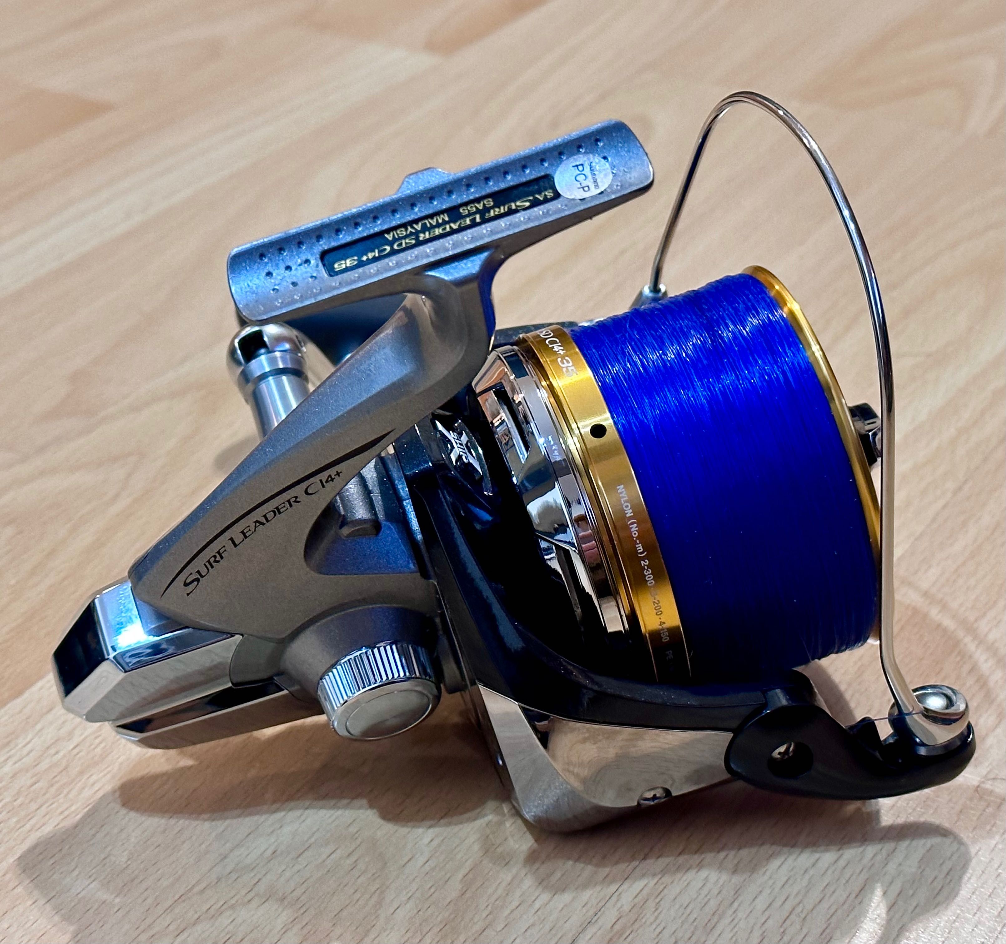 Carreto Shimano Super Aero Surf Leader Ci4+ 35 Sd