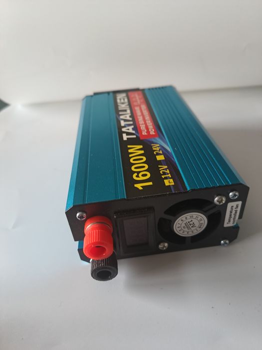 Przetwornica 12v 230 v 1600 w czysty sinus