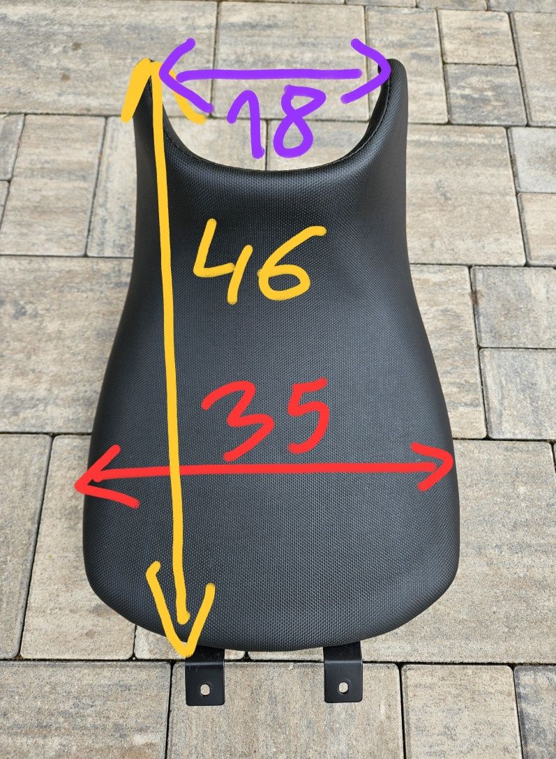 Siedzenie do motocykla Benelli kierowcy przód