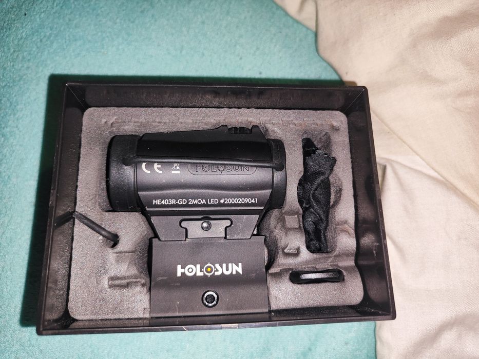 Коліматор Holosun Micro Elite HE403R-GD ПЛАНКА пікотіні