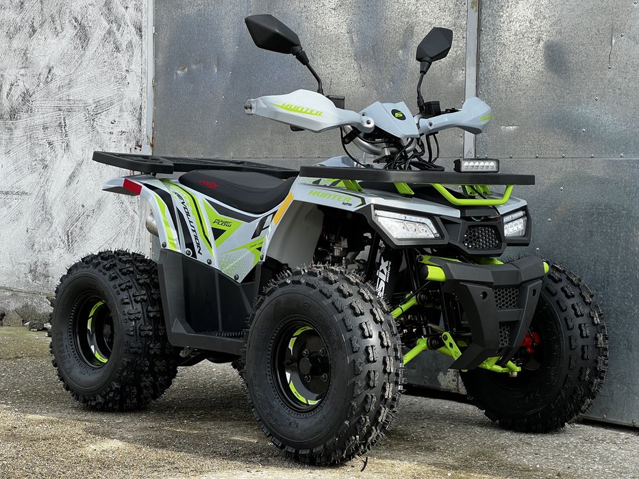 Quad ASIX Hunter Pro 125 1+1 Full Led Kola 8” Licznik 2025r Nowy Model