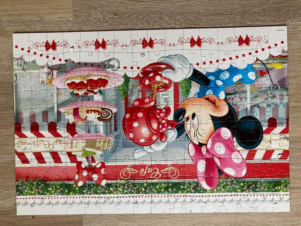 Myszka Miki Minnie Mouse 150 elementów Disney Puzzle Puszka Trefl