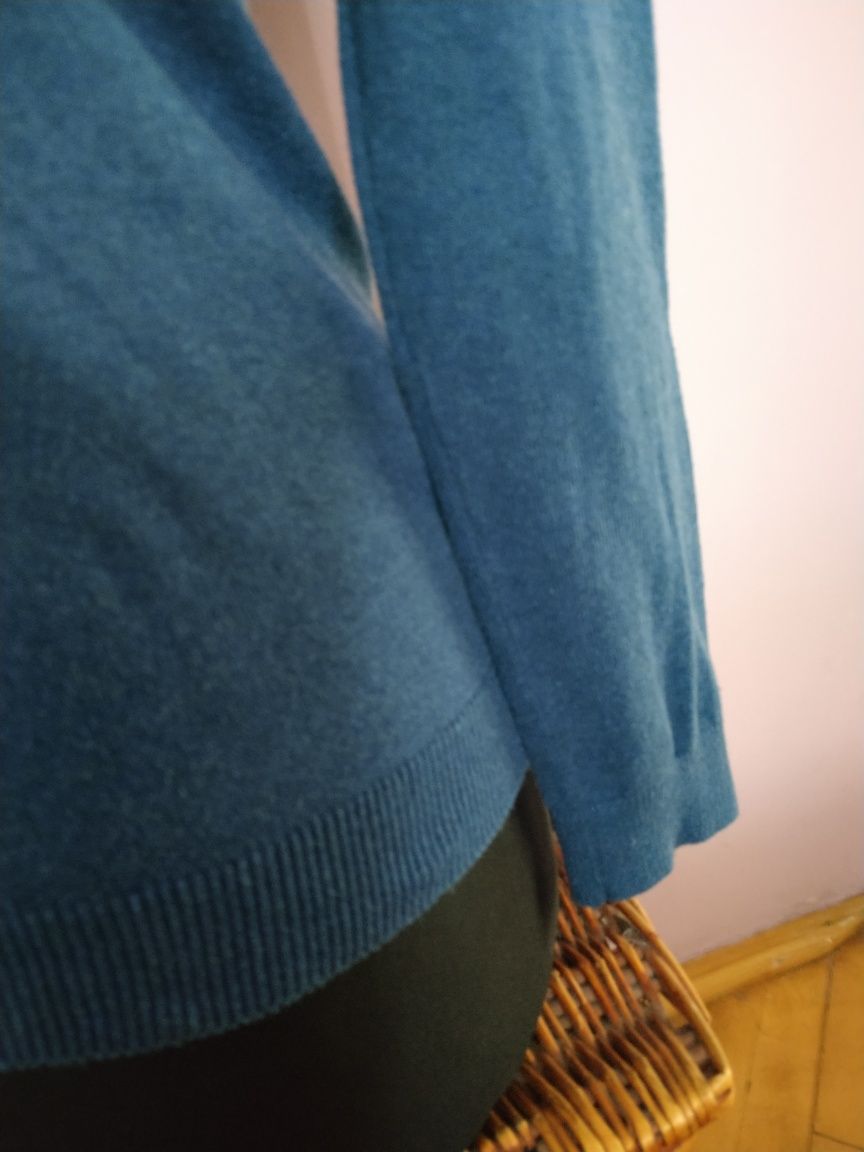 Sweterek damski H&M ciemno niebieski  S