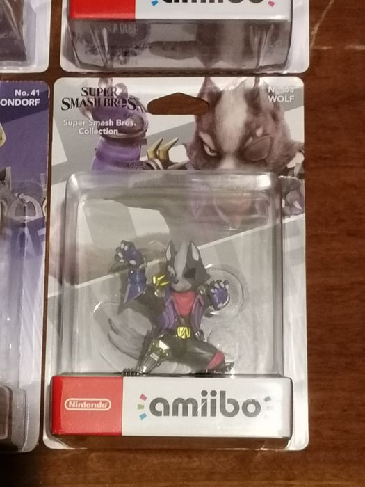 Vendo/Troco 4 Amiibos Novos/Selados