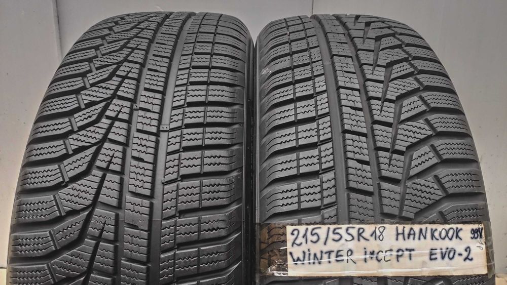 Шини 215/55R18. Hankook Winter. 8,2мм. 225