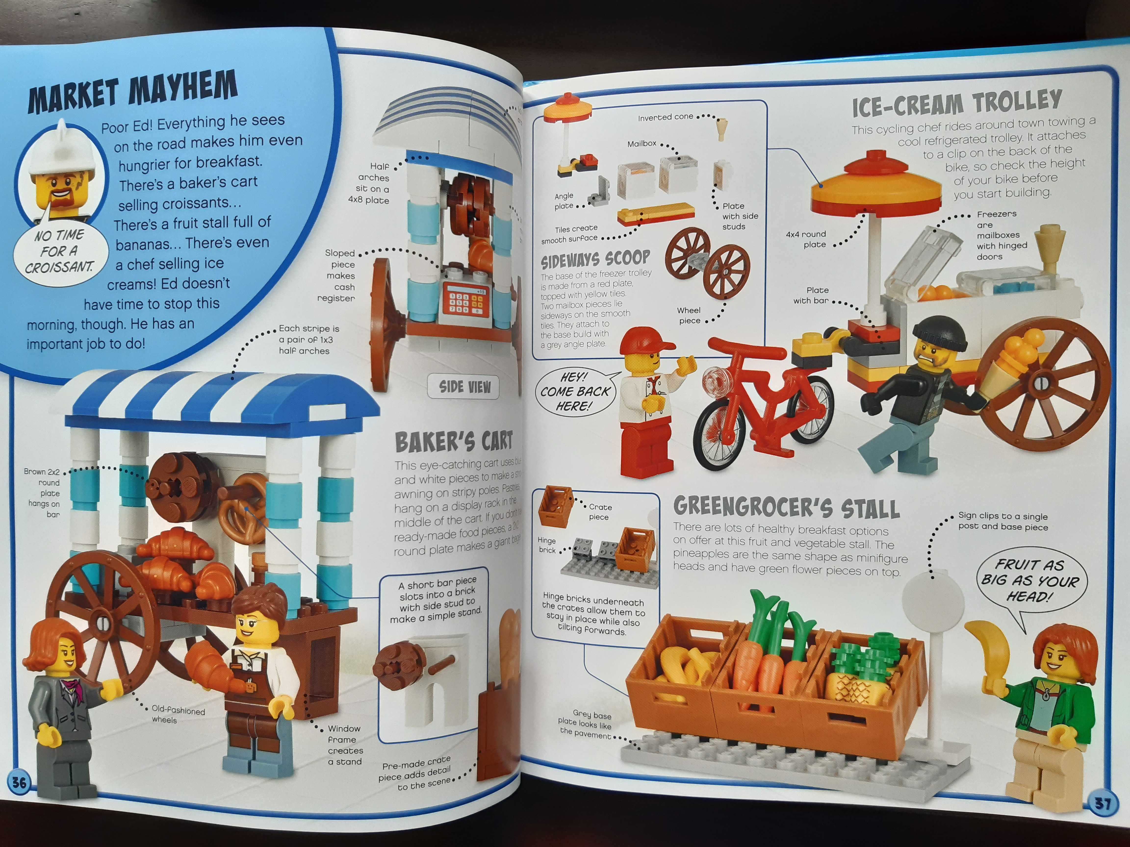 klocki Lego City 11911 straż wóz książka minifigurka UNIKAT