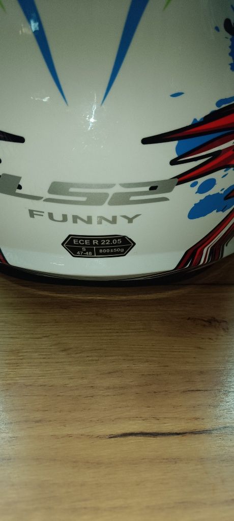 Kask motocyklowy dla dziecka LS2 KASK MOTOCYKLOWY LS2 OF602 FUNNY JUNI