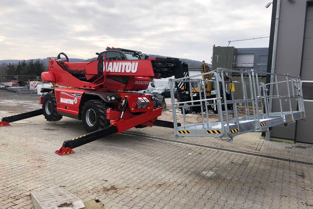 Ładowarka teleskopowa z operatorem usługi ładowarką teleskopową