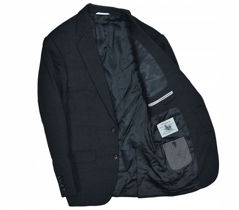 Hackett Wełniana Marynarka Męska Fox Brothers 48 Long