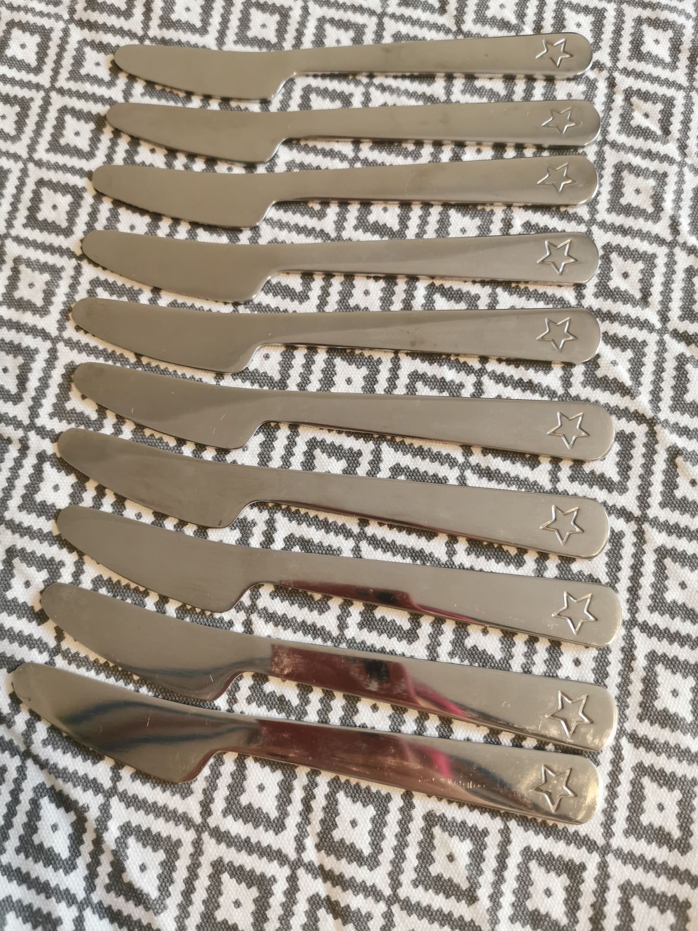 10 sztuk noży z Ikea FABLER