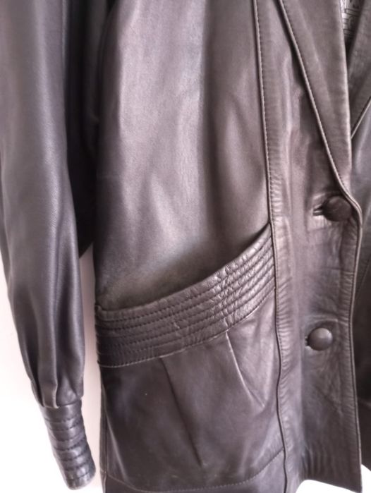 Casaco de Cabedal Made in Marrocos Tamanho L