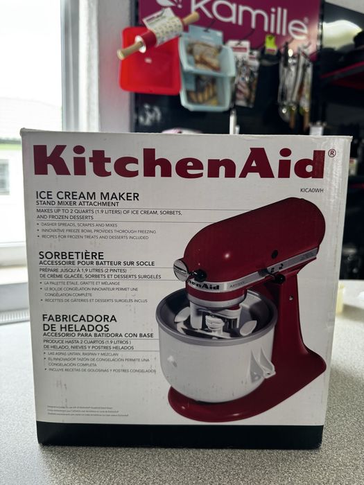 Насадка для приготування морозива KitchenAid 5KSMICM
