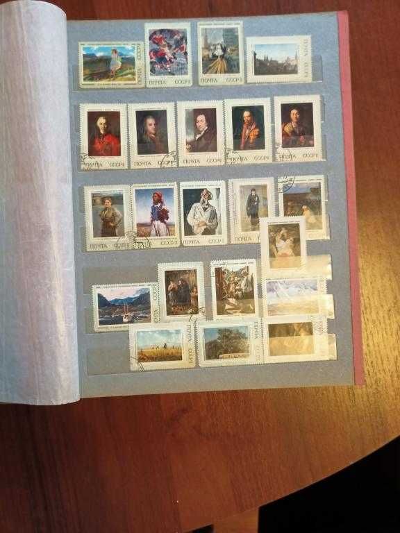 Поштові марки в альбомі, СРСР та третіх краін ХХ століття, МИСТЕЦТВО.
