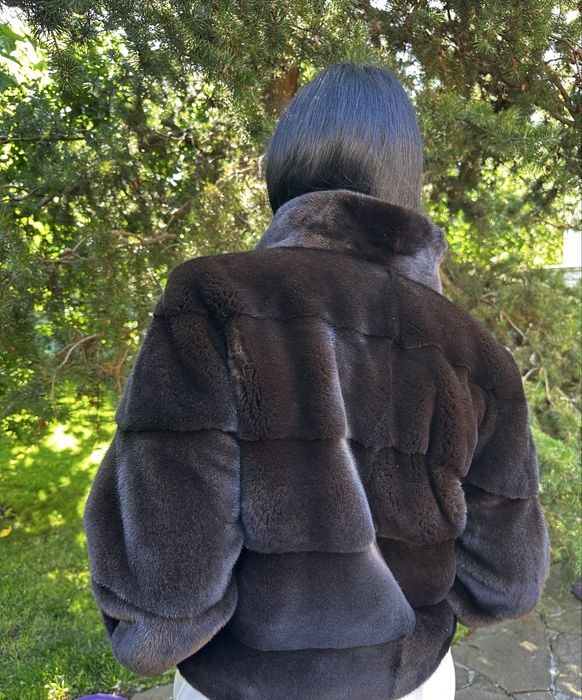 Норкова шуба Kopenhagen Fur розмір M/L