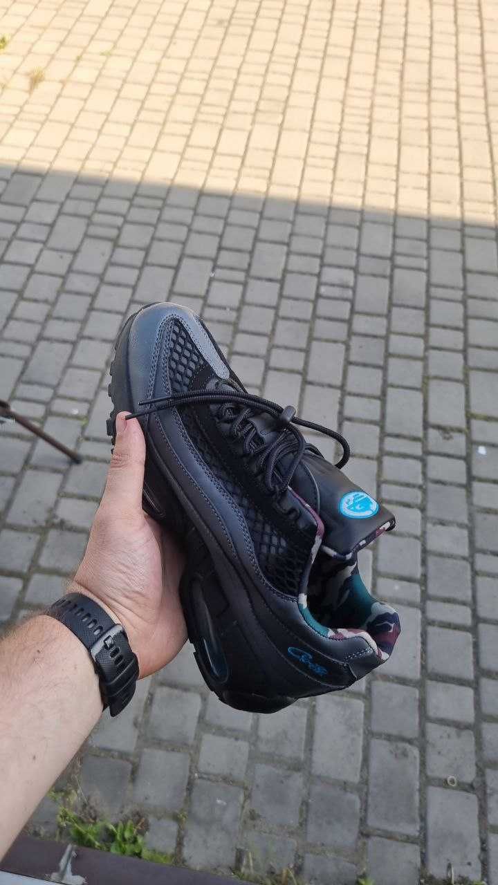 в наявності Чоловічі кросівки - nike air max 95 corteiz топ якість