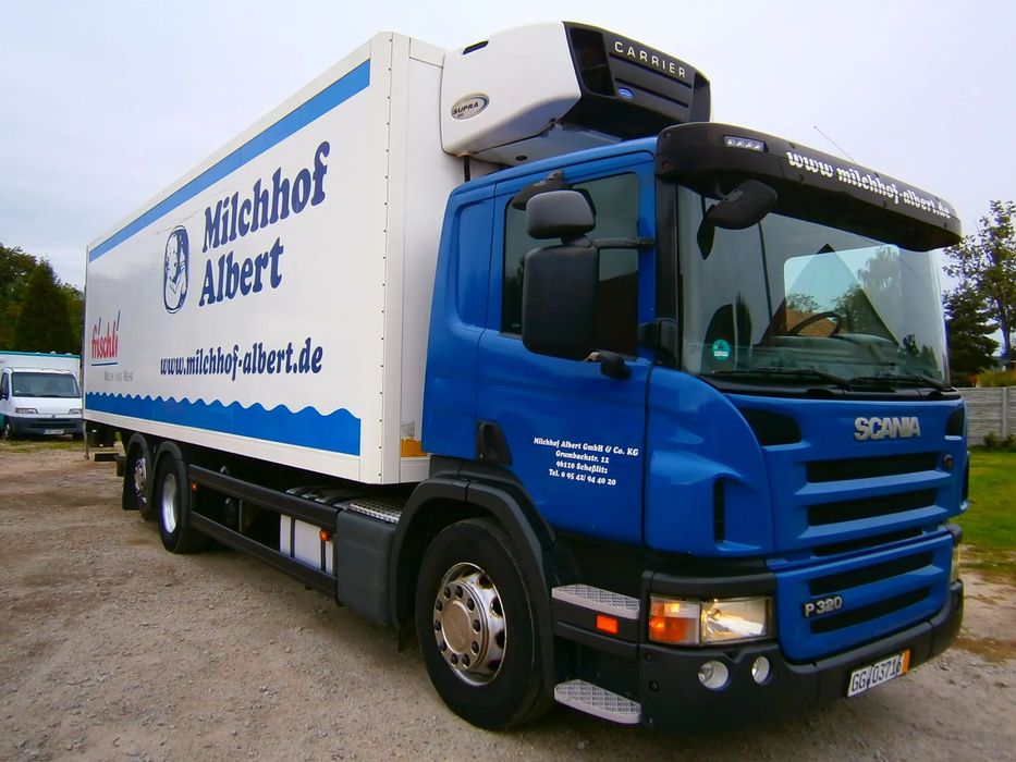 Scania P 320 6X2 CHŁODNIA 9,M  Serwisowana