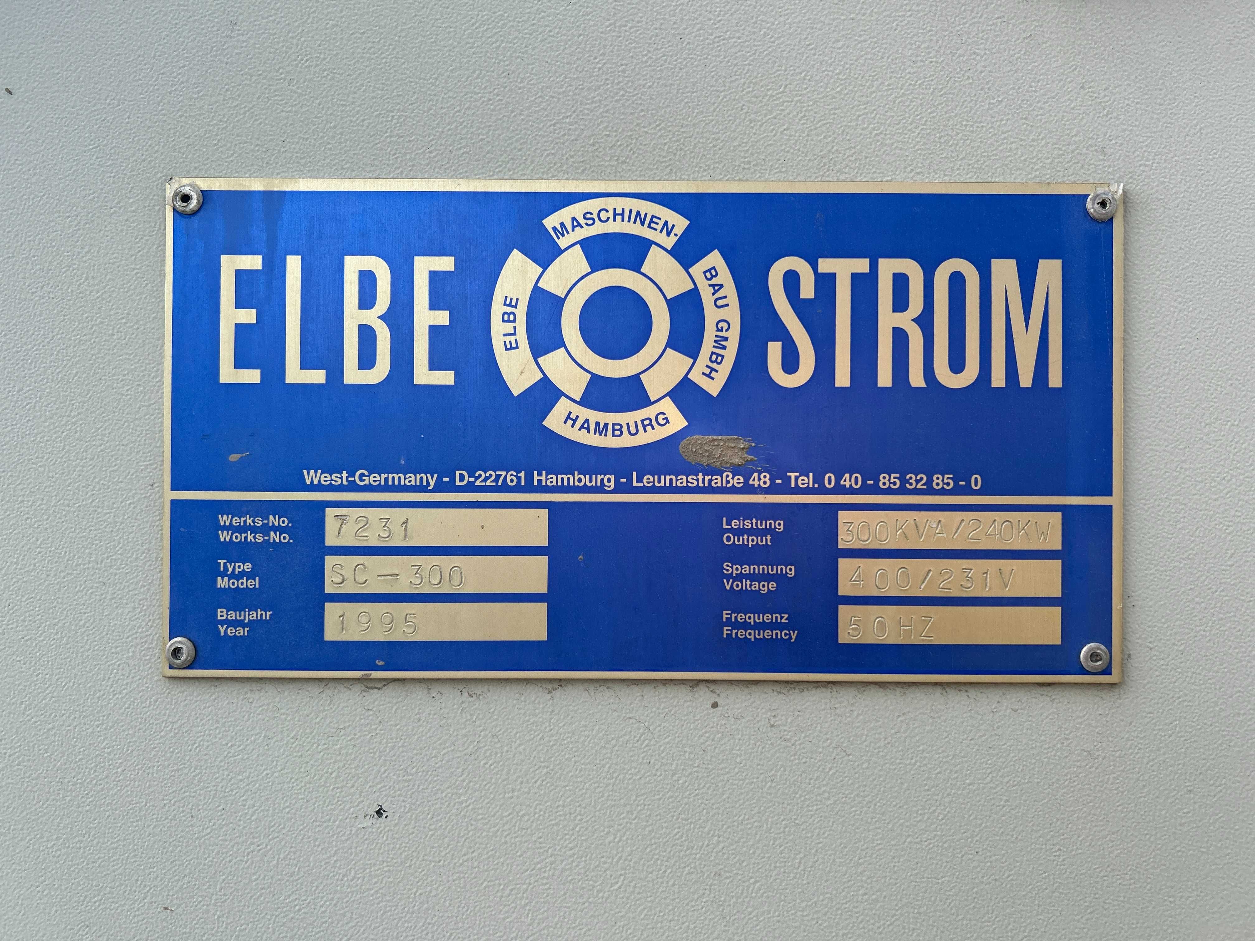 Дизельний генератор ELBE STROM SC3100