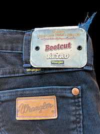 Spodnie jeansowe wrangler retro