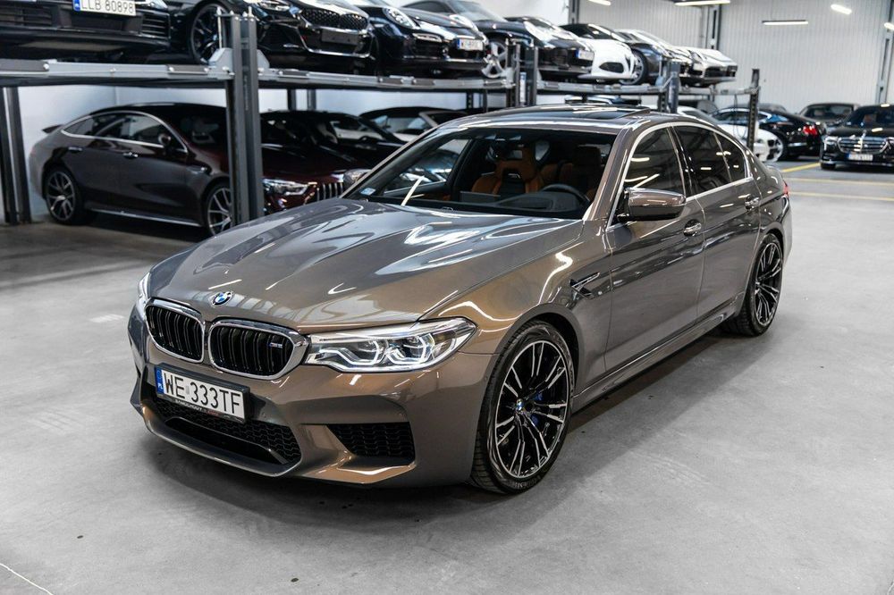 BMW M5 Salon Polska, Bezwypadkowy, Bowers & Wilkins Diamond, Head-up.